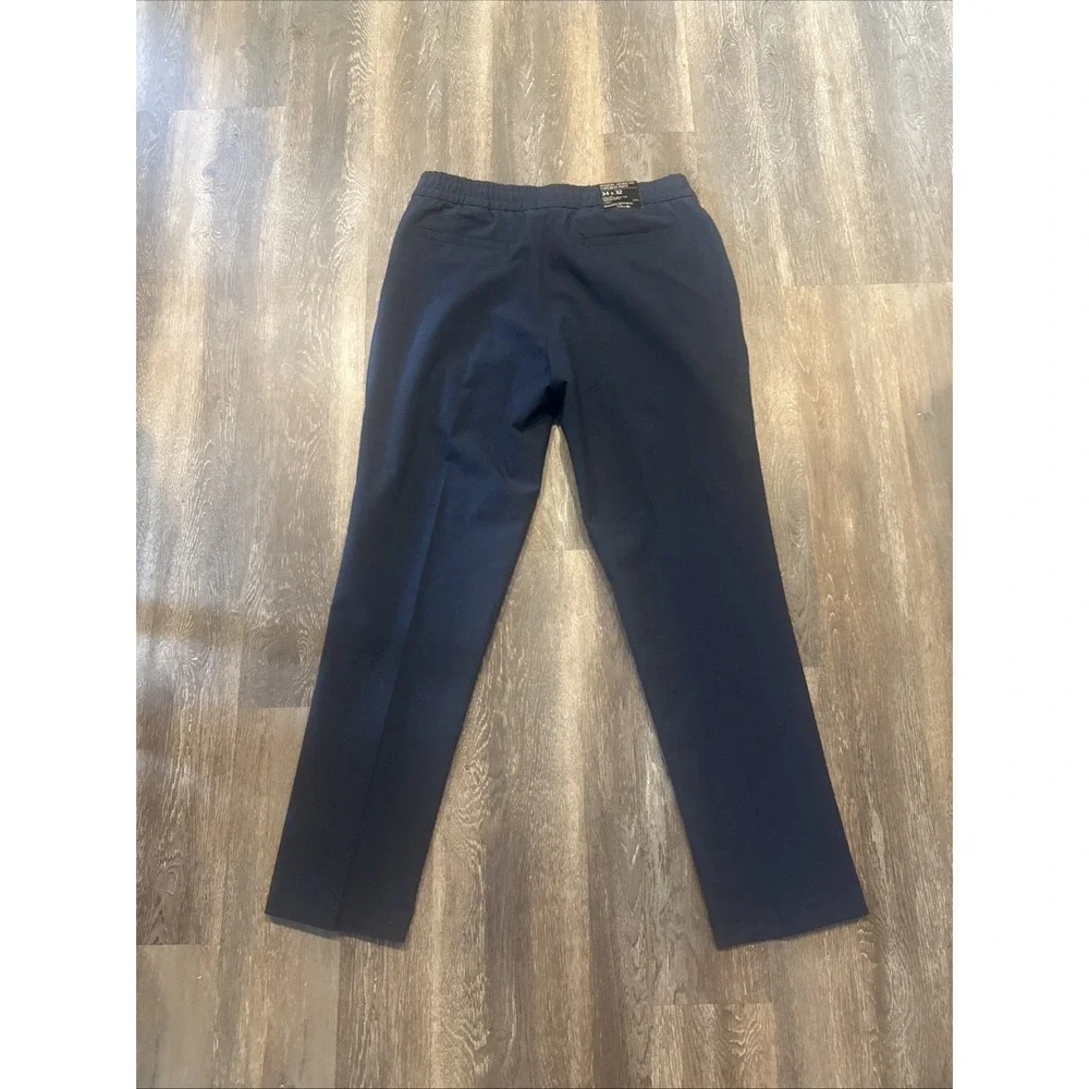 Banana Republic Pants Mens 34x32 Blue Mason Athletic Tapered Elastic Waist NWT